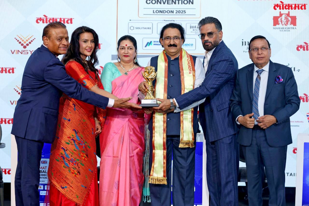 Maharashtra Ratna Lokmat Global Economic Convention, London 2025..