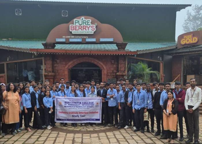 Suryadatta Students Explore Industry & Culture