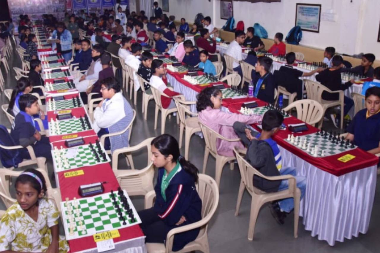 Fifth Inter-School Chess Tournament at Suryadatta-1