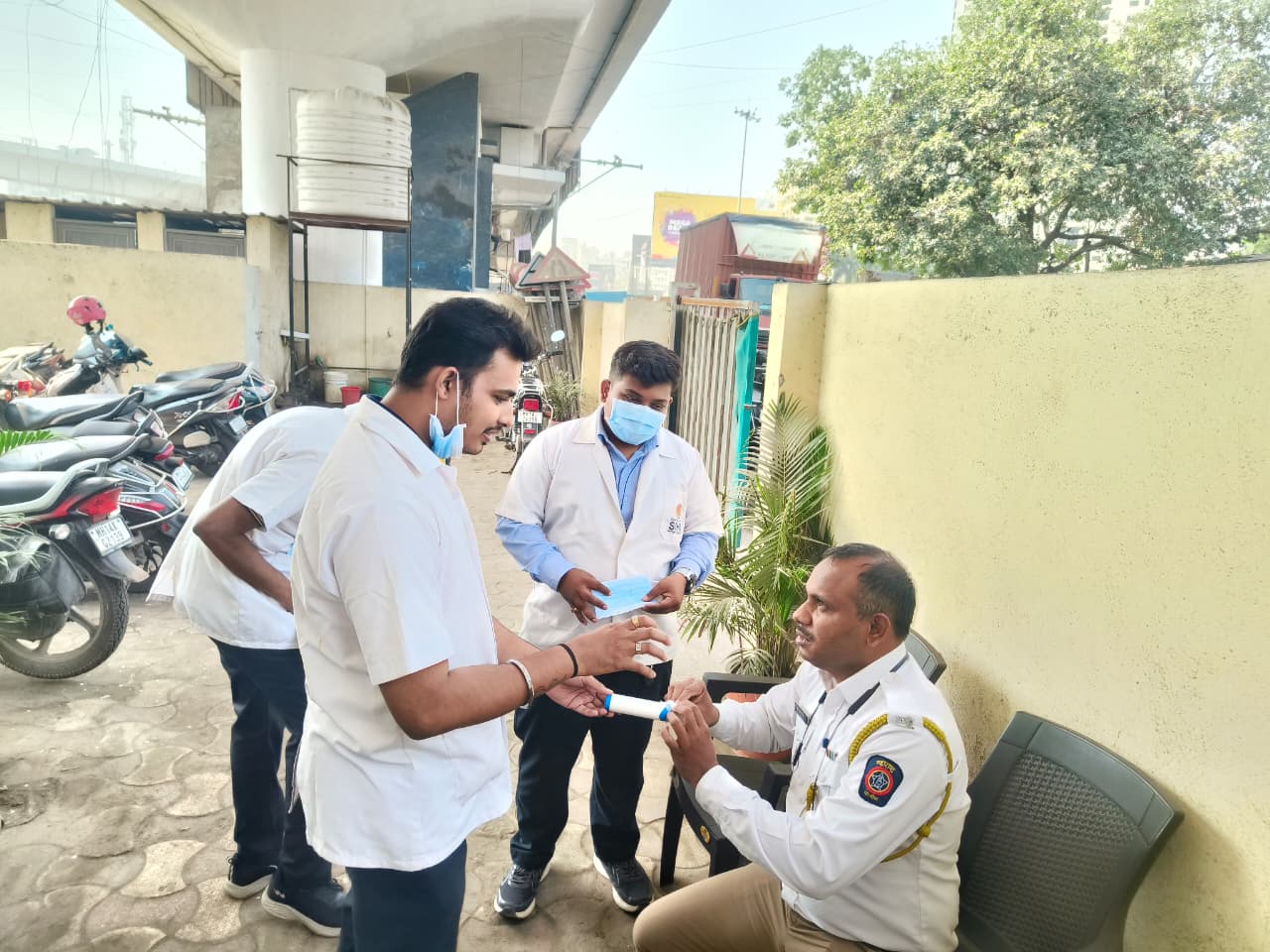 Lung Health Campaign for Traffic Police-2