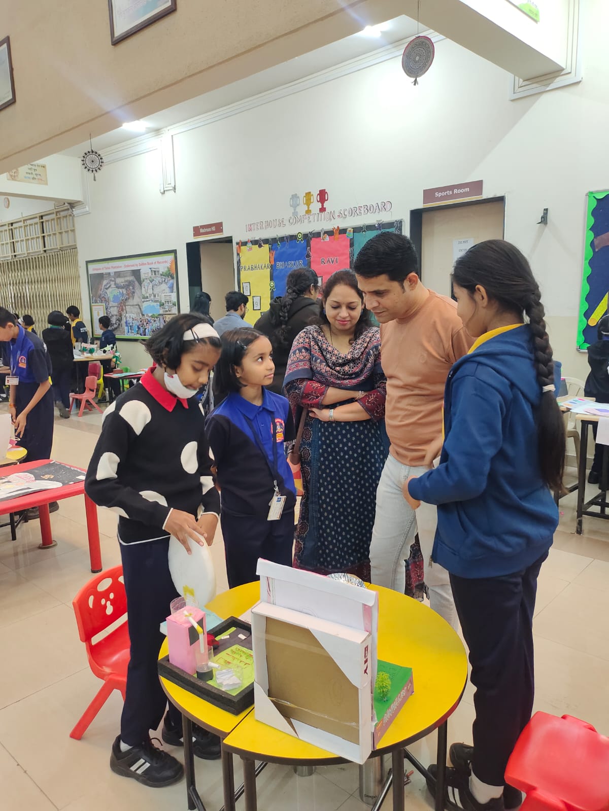 Spectrum 2025 – Science, Math, AI & Robotics Exhibition at Suryadatta National School-6