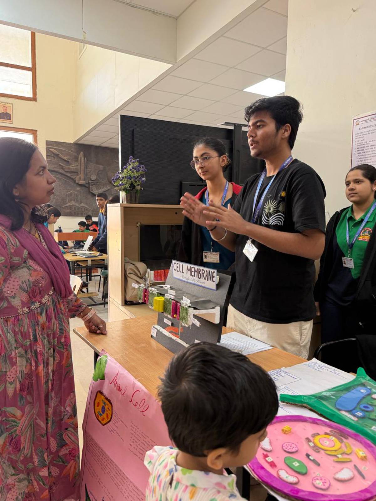 Spectrum 2025 – Science, Math, AI & Robotics Exhibition at Suryadatta National School-7
