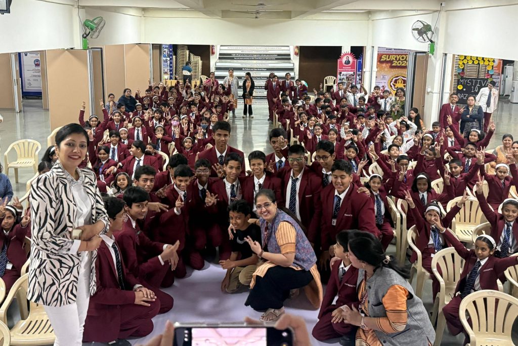 Inspirational Interactive Session at Suryadatta National School
