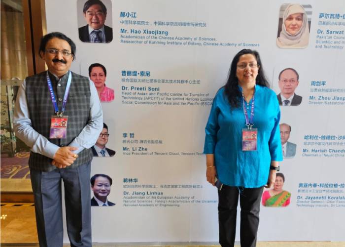 Networking with Distinguished persons in Kunming, China
