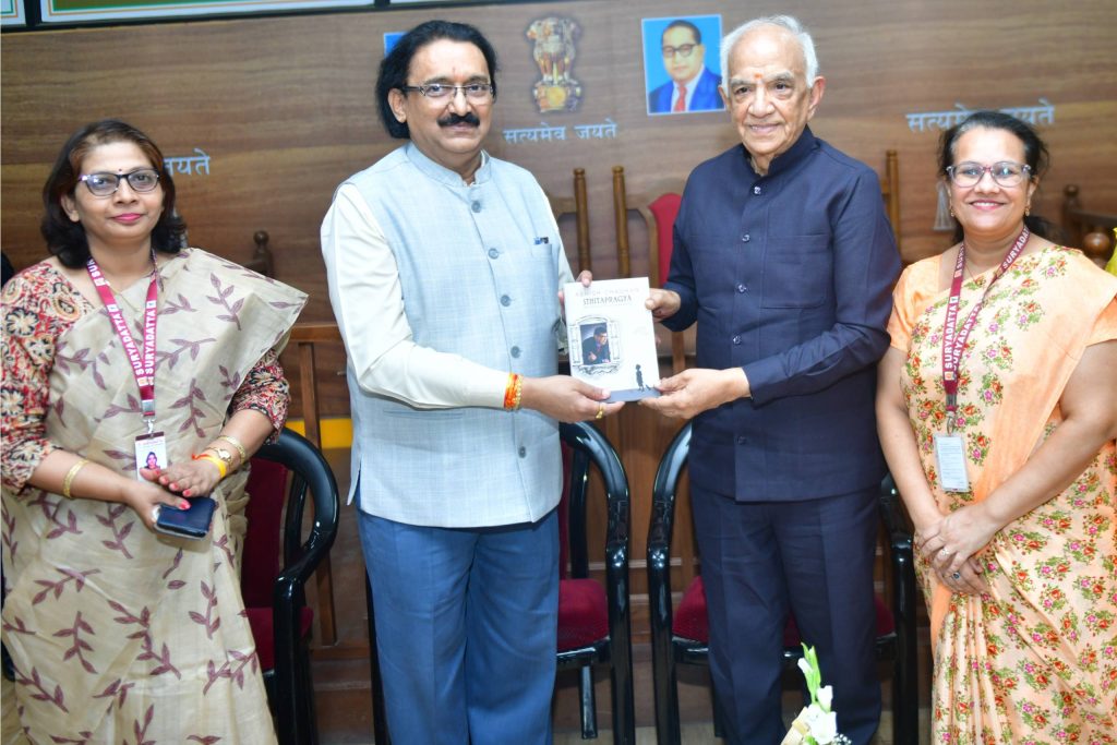 Suryadatta Students Enlightened by Interactive Session with Former Chief Election Commissioner Mr. T. S. Krishnamurthy