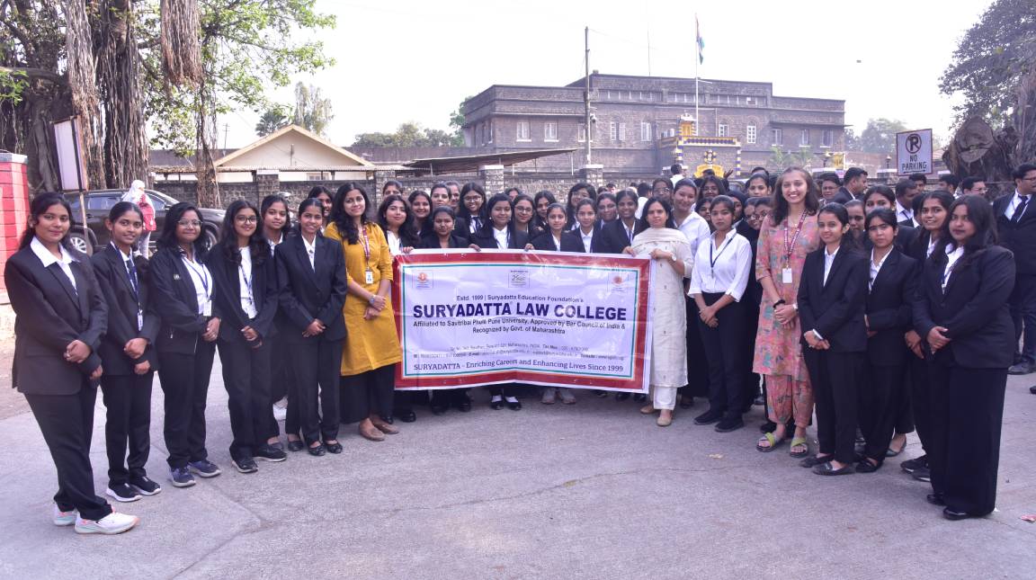 Students of Suryadatta Law College Visit District Jail