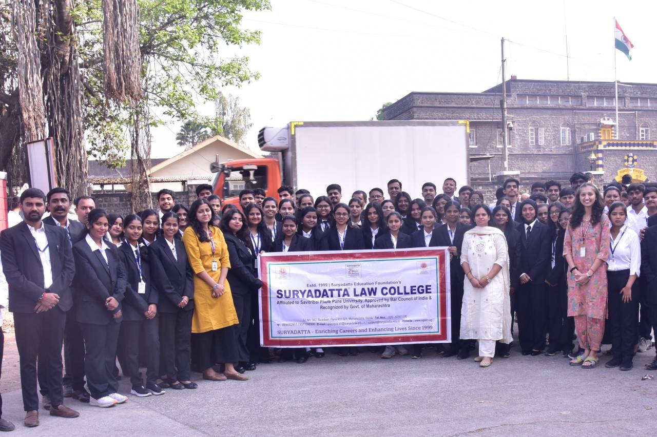 Suryadatta Law College Visit District Jail