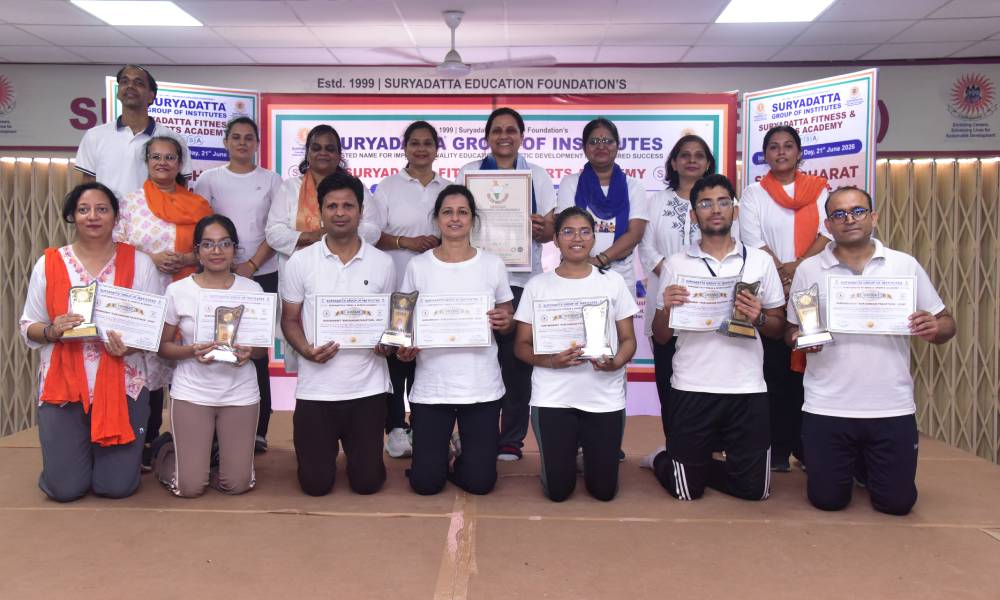 suryadatta Yoga Day Winner
