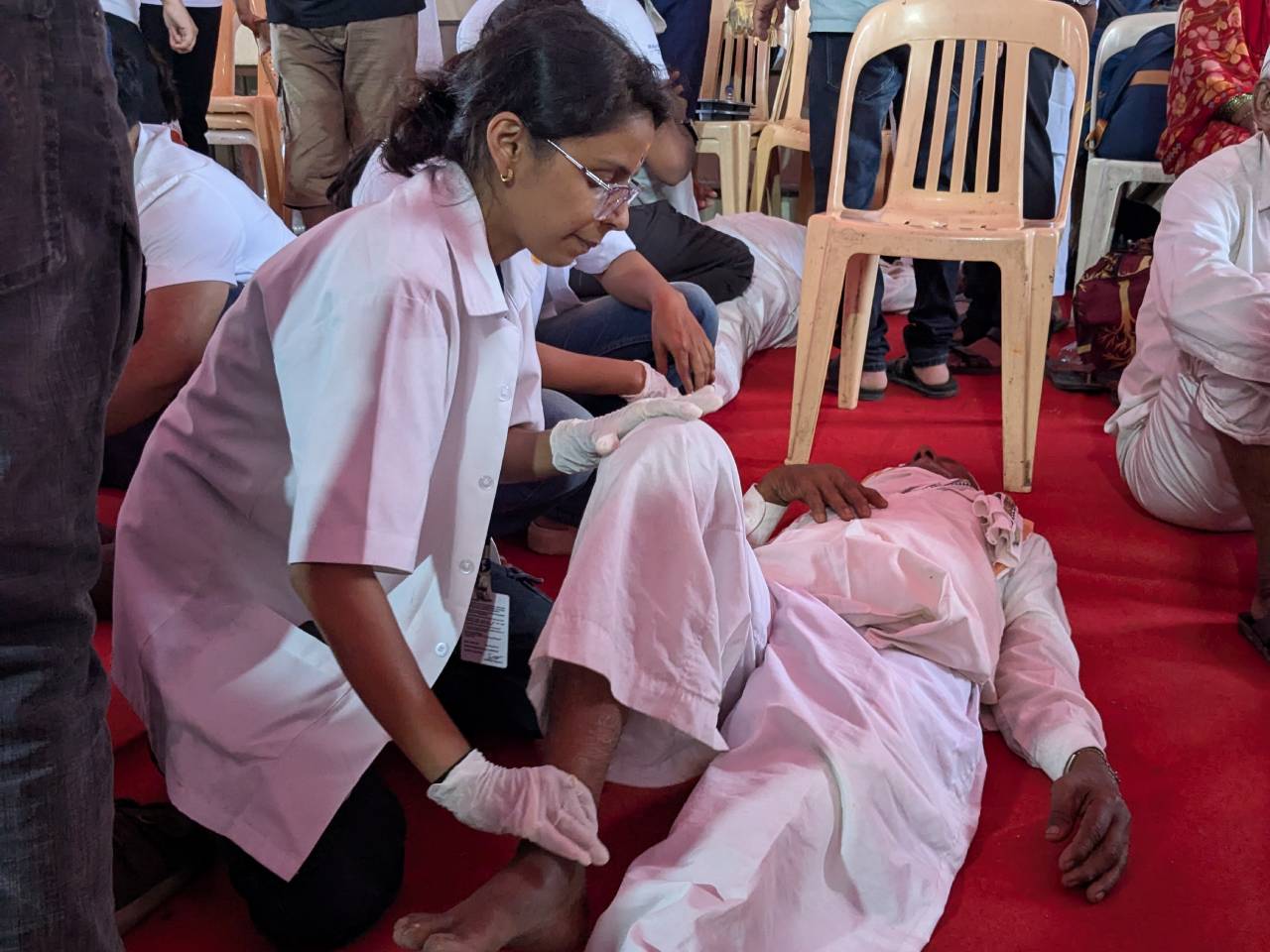 Suryadatta Warkari health checkup