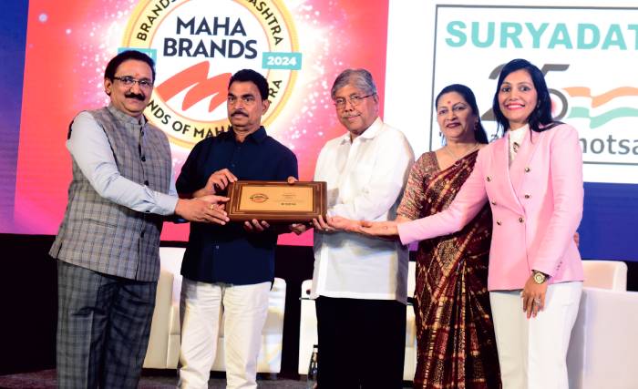 Honoured with Sakal Maha Brands Award 2024