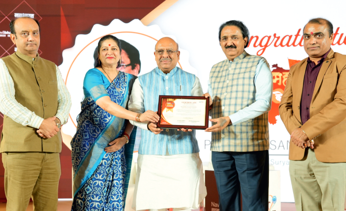 Suryadatta Group Honoured with Certificate of Excellence at Viksit Bharat Leadership Conclave 2026
