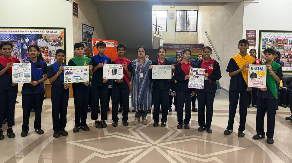Suryadatta National School Nurtures Young Entrepreneurs through NEC Junior E-Cell, IIT Bombay