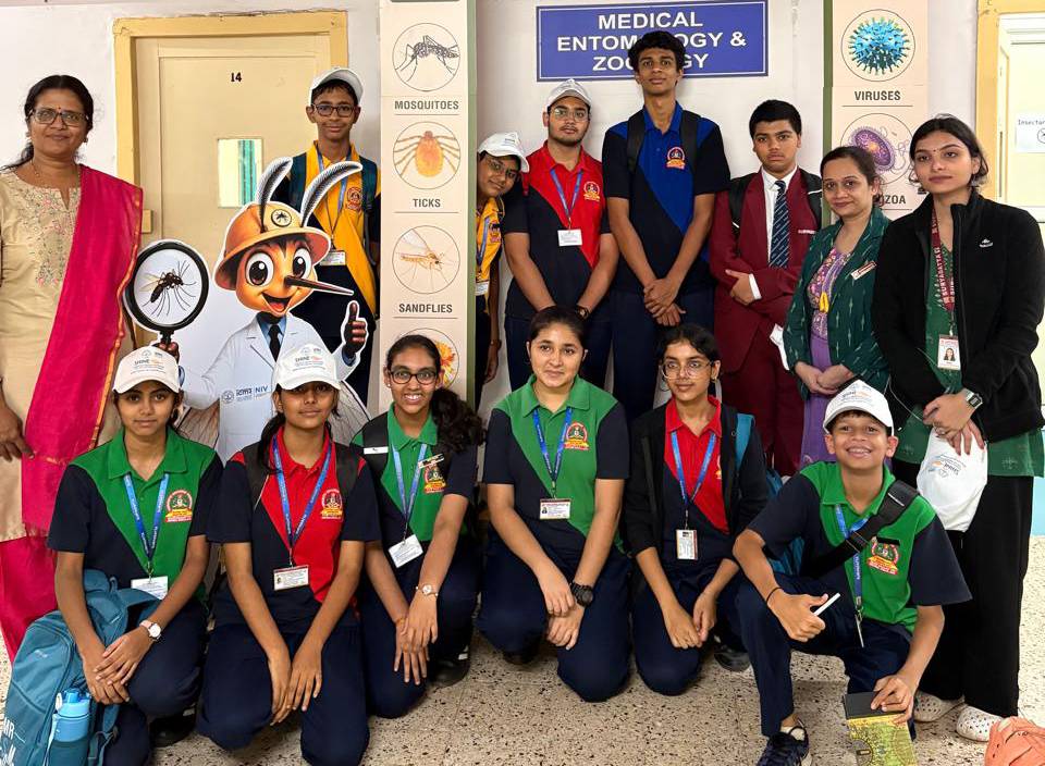 Suryadatta National School Students Explore National- Level Scientific Research at NIV,