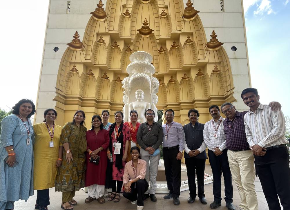 Suryadatta MBA faculty at Abhay Prabhavana Museum