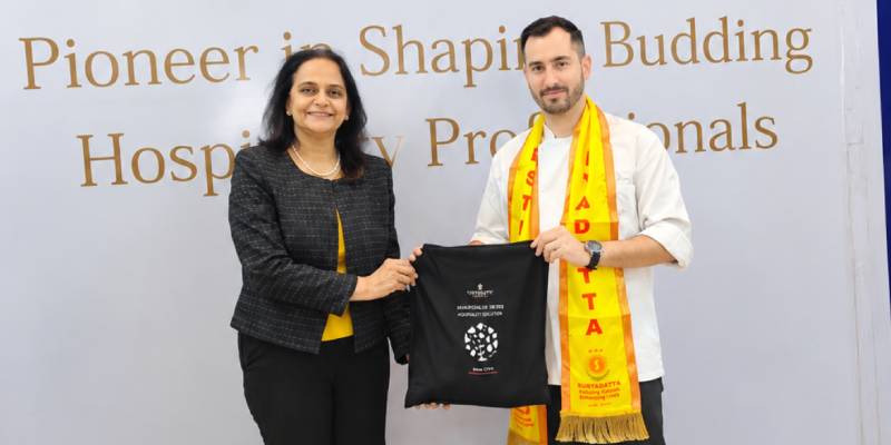 Suryadatta Group of Institutes welcomes International Chef Alexandre Morado.