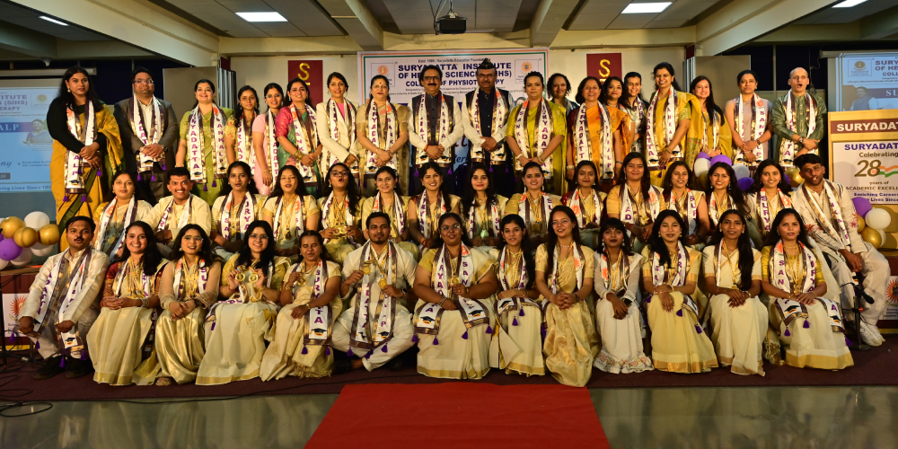 Suryasankalp Health Sciences celebrates its pioneer Bachelor of Physiotherapy (BPT) graduates.
